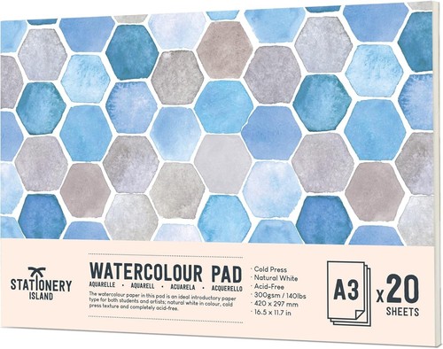 Watercolour paper pad 30 - watercolour, pad,