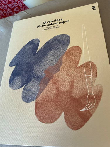 White watercolour paper pad - watercolour,