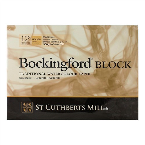 Bockingford watercolour rough - watercolour,