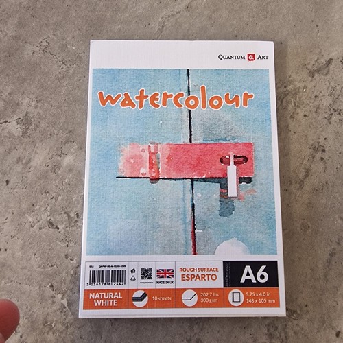Watercolour rough surface - a6,