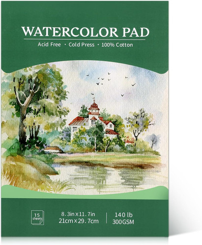 Watercolour paper pad 300 - watercolour,