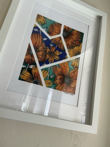 Watercolour floral print - floral,