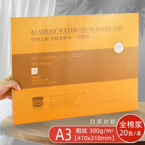 Baohong academy watercolor pad - academy,