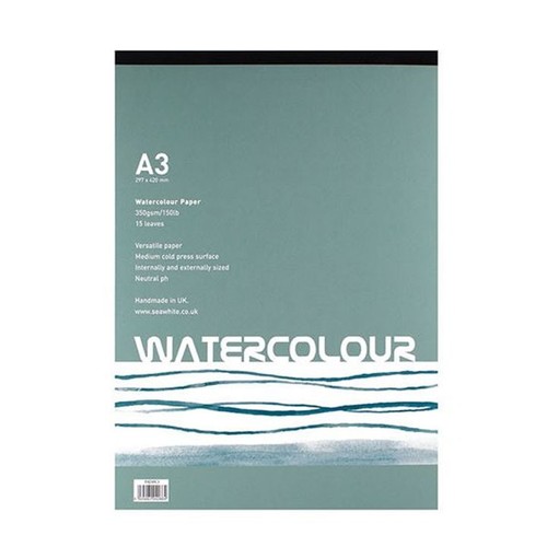 Seawhite glued watercolour - seawhite,