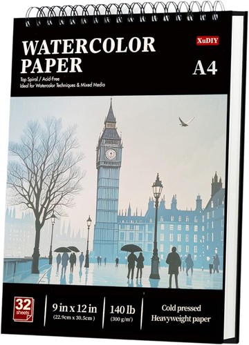 Watercolour paper pad for - a4,