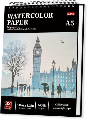 Watercolour paper pad - pad,, 32