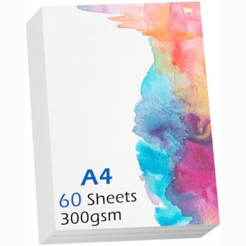 Sheets watercolour paper - 60,