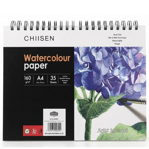 Watercolour pad sketch - watercolour,
