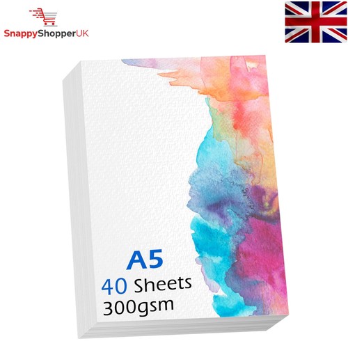 Sheets watercolour paper - 40,