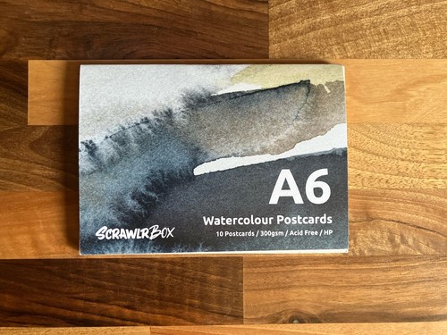 Scrawlrbox watercolour - scrawlrbox, a6