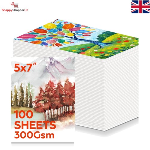 100 sheets 7in watercolour - sheets, 5*7in