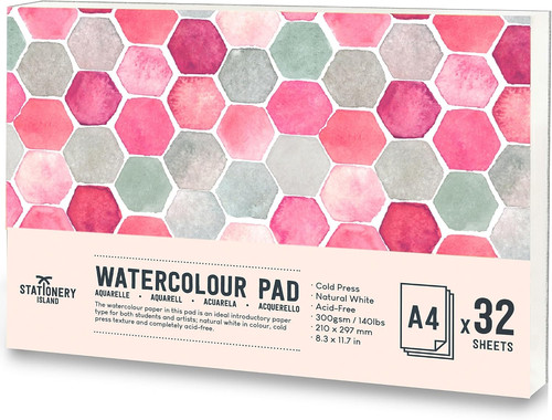 Watercolour paper pad 32 - watercolour,