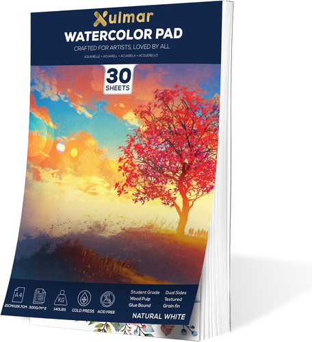 Watercolour paper pad - a4, –