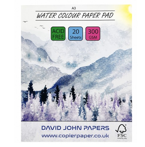 Watercolour artist sketch book - watercolour,