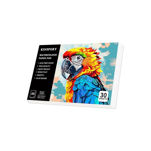 Kinspory watercolour paper pad - kinspory,