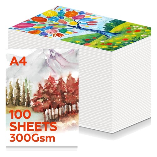 100 sheets watercolour - sheets, a4