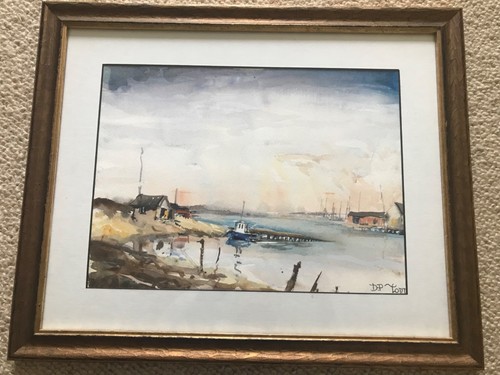 Water colour painting - water,