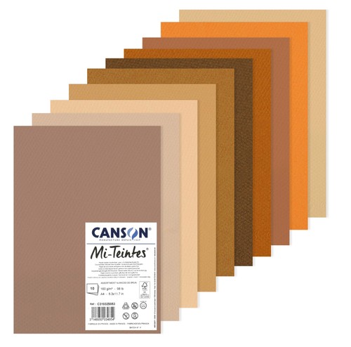 Teintes coloured drawing - coloured,